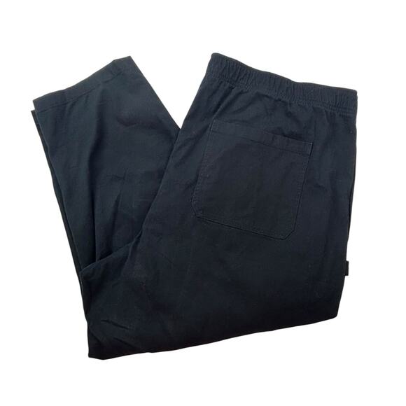 Old Navy Women's 3X Straight Comfort Waistband High Rise Black Pull-On Pants - Picture 5 of 16